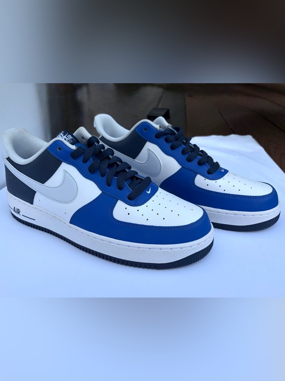 Nike Air Force 1 ’07 LV8 Game Royal Navy FQ8825-100 Men’s 10.5 New No Box